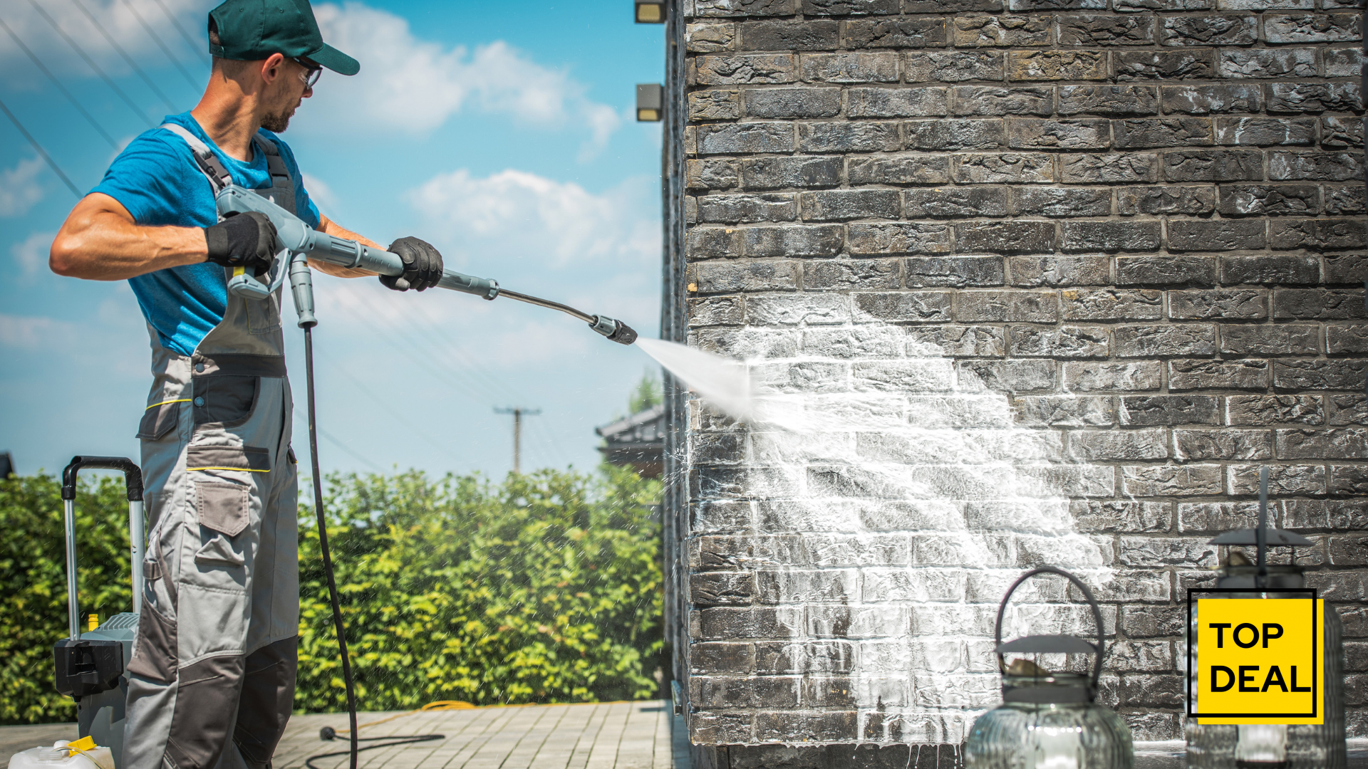pressure washing